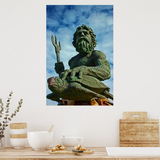 Poster Papier Neptune (Cuisine)