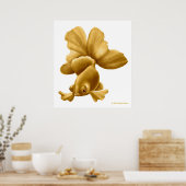 Poster Papier noir Moor Goldfish (Cuisine)