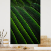 Poster Papier peint 3D vert (Cuisine)