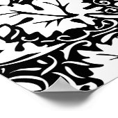 Poster Papier peint à motif de raisin de William Morris (Coin)