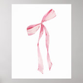 Poster Papier peint à ruban mignon pour fille  (Devant)