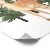 Poster Papier Peint Animaux de la Forêt en Aquarelle pour (Coin)