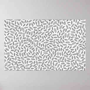 Poster Papier peint arrière - plan feuille feuille