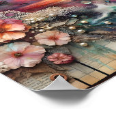 Poster Papier peint Arrière - plan numérique (Coin)