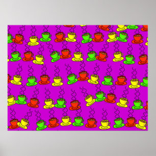 Poster Papier peint de café