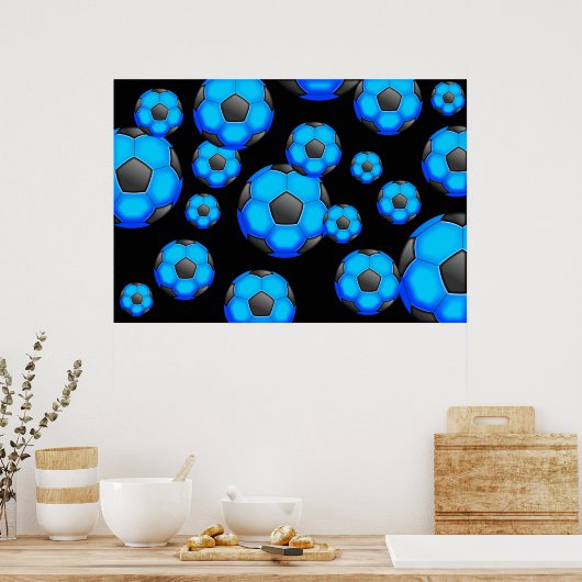 Poster Papier peint de soccer (Cuisine)