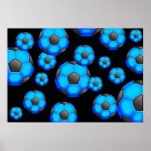 Poster Papier peint de soccer (Devant)