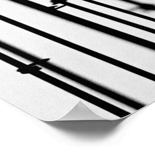 Poster Papier peint en bambou (Coin)