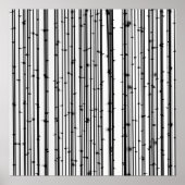 Poster Papier peint en bambou (Devant)