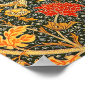 Poster Papier peint fleur de William Morris Cray (Coin)