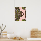Poster Papier peint frise d'arbre de William Morris (Cuisine)
