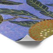 Poster Papier peint Grenade de William Morris (Coin)