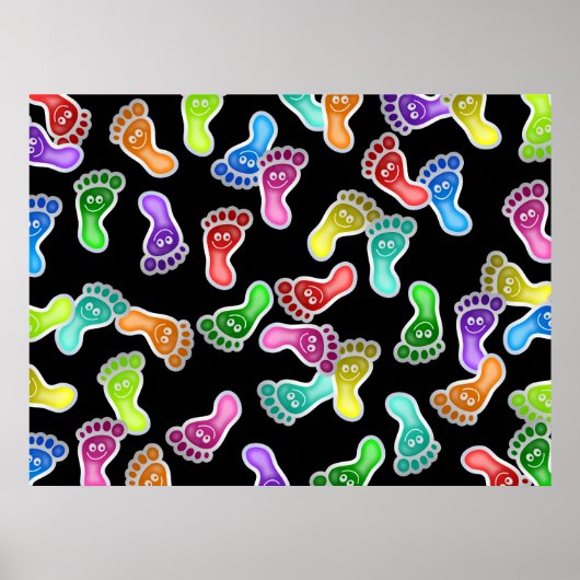 Poster Papier peint Happy Feet (Devant)