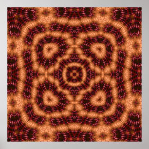 Poster Papier peint moderne sans soudure carreaux motif a