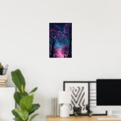 Poster Papier peint Mystic Dark Silhouette (Bureau à domicile)
