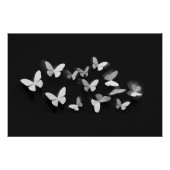 Poster Papier peint papillon brillant (Devant)