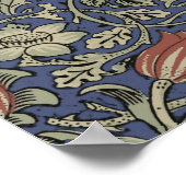 Poster Papier peint Tudor Rose de William Morris (Coin)