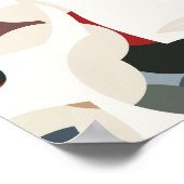 Poster Papier peint vintage (Coin)