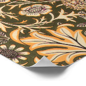 Poster papier peint william morris design cherwell (Coin)