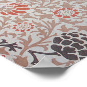 Poster Papier peint William Morris Flower Grafton (Coin)