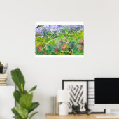 Poster, Papier poster - Nature sous le vent (Bureau à domicile)