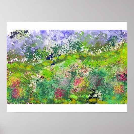 Poster, Papier poster - Nature sous le vent (Devant)