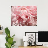 Poster Papier Pretty Pale Rose (Bureau à domicile)