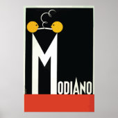 Poster Papier vintage Modiano Cigarette (Devant)