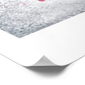 Poster Papiers rouges de Lisa Imprimer (Coin)