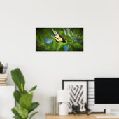 Poster Papillon, (Bureau à domicile)