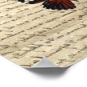 Poster papillon (Coin)