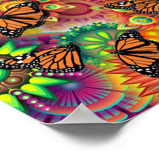 Poster Papillon (Coin)