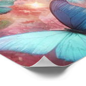 Poster papillon (Coin)