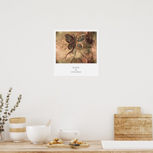 Poster Papillon (Cuisine)