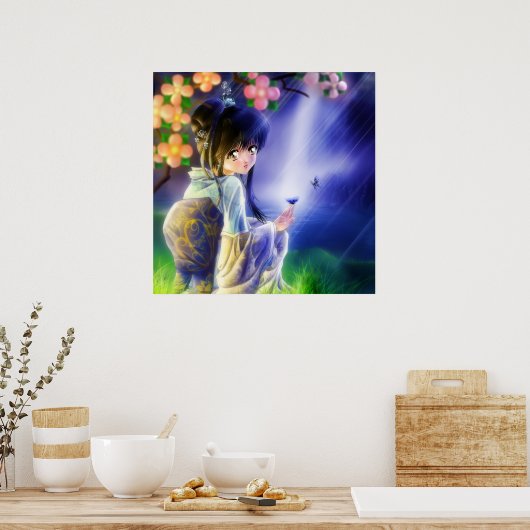 Poster Papillon (Cuisine)