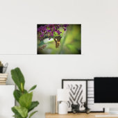 Poster Papillon, (Bureau à domicile)