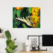 Poster Papillon (Bureau à domicile)
