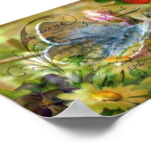 Poster Papillon (Coin)