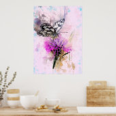 Poster Papillon (Cuisine)
