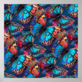 Poster papillon (Devant)