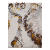 Poster Papillon - acryl abstrait (Devant)