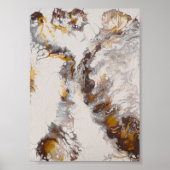 Poster Papillon - acryl abstrait (Devant)
