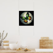 Poster Papillon au clair de lune (Cuisine)