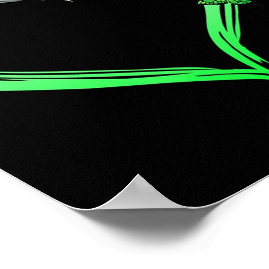 Poster Papillon bleu-coeur Diffusion de connaissances en (Coin)