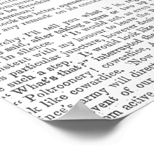 Poster Papillon bleu mannequin (Coin)