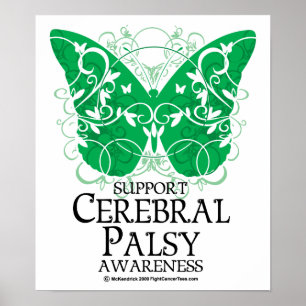 Poster Papillon cérébral