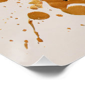 Poster Papillon Coloré (Coin)