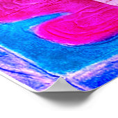 Poster Papillon coloré | Filtre de Miami | Base | (Coin)