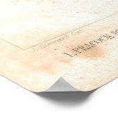 Poster Papillon d'antiquité (Coin)