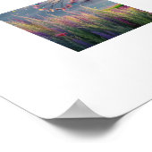 Poster Papillon de dragon lunaire en fleur : complexe (Coin)
